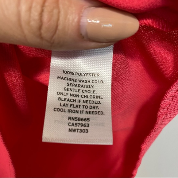 NWT-14th & Union Dark Pink Tank Top M - Picture 4 of 6